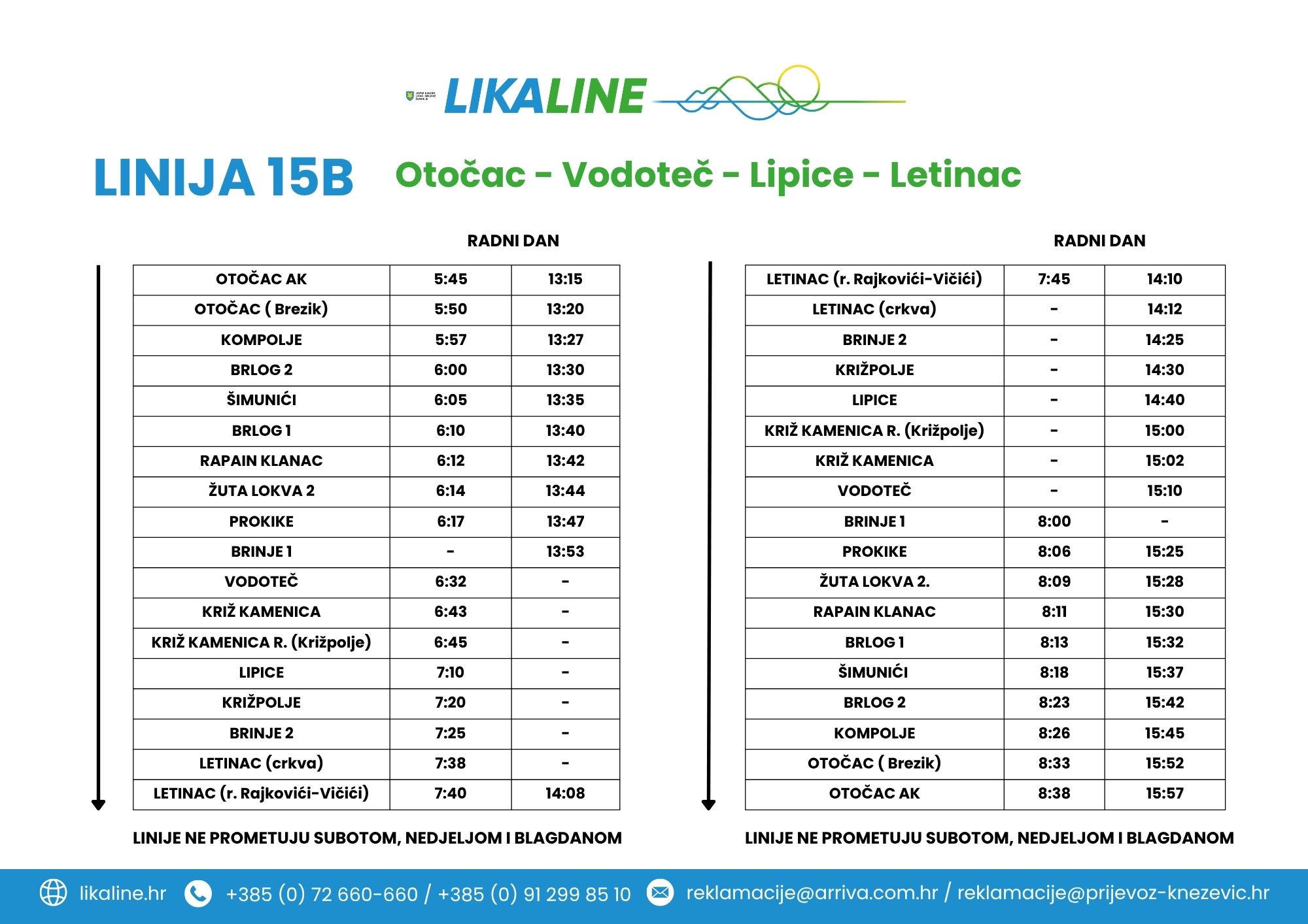 Otočac-Vodoteč-Letinac-Lipice